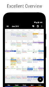 Calendário Business Agenda Captura de tela 0