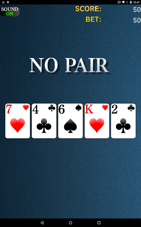 The Best Poker Card Game Screenshot 1