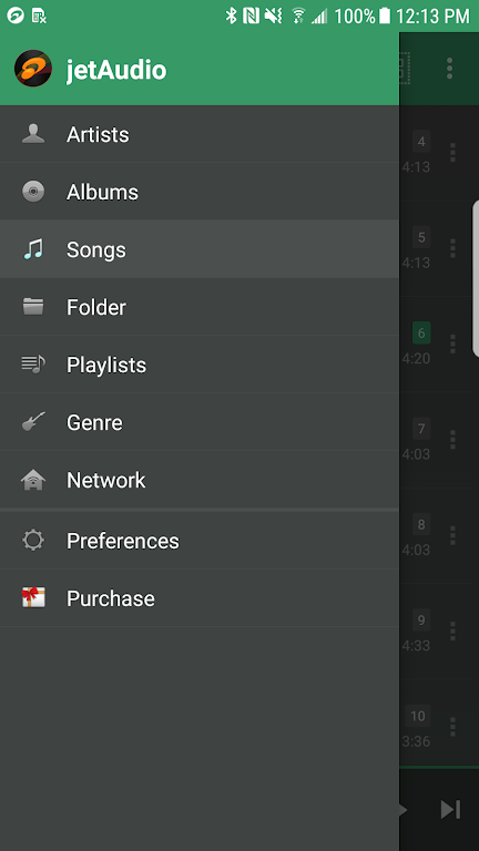 jetAudio+ Hi-Res Music Player Captura de pantalla 1