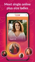 BBW: Chat & Date Curvy Women Captura de pantalla 0