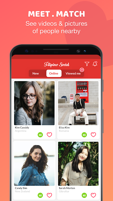 Filipino Social: Dating & Chat 螢幕截圖 0