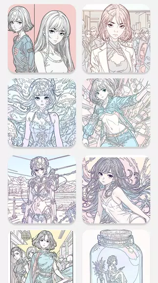 Anime Color Lite Schermafbeelding 1