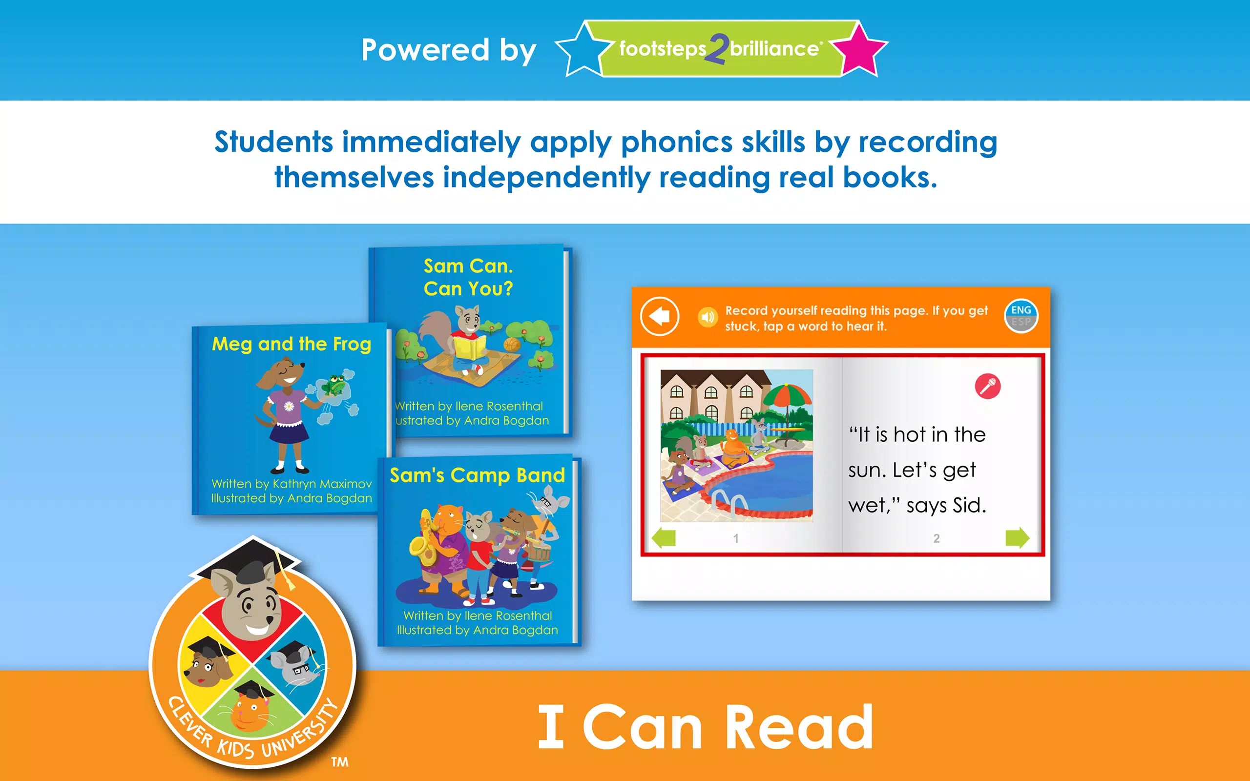 Clever Kids U: I Can Read स्क्रीनशॉट 3