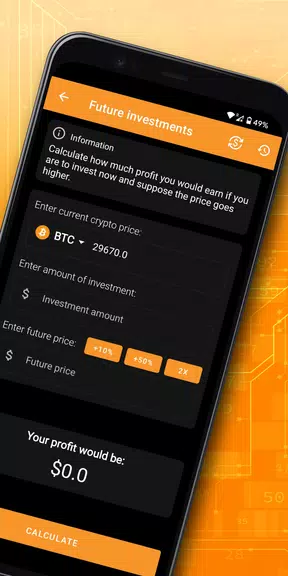 Crypto Calculator Ảnh chụp màn hình 1