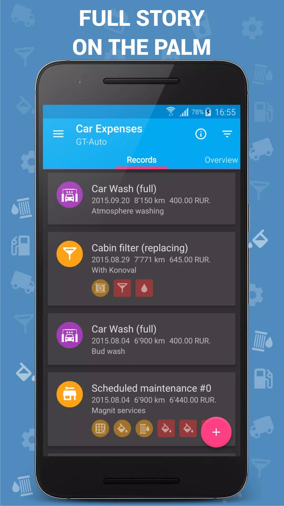 Car Expenses Manager Captura de pantalla 1