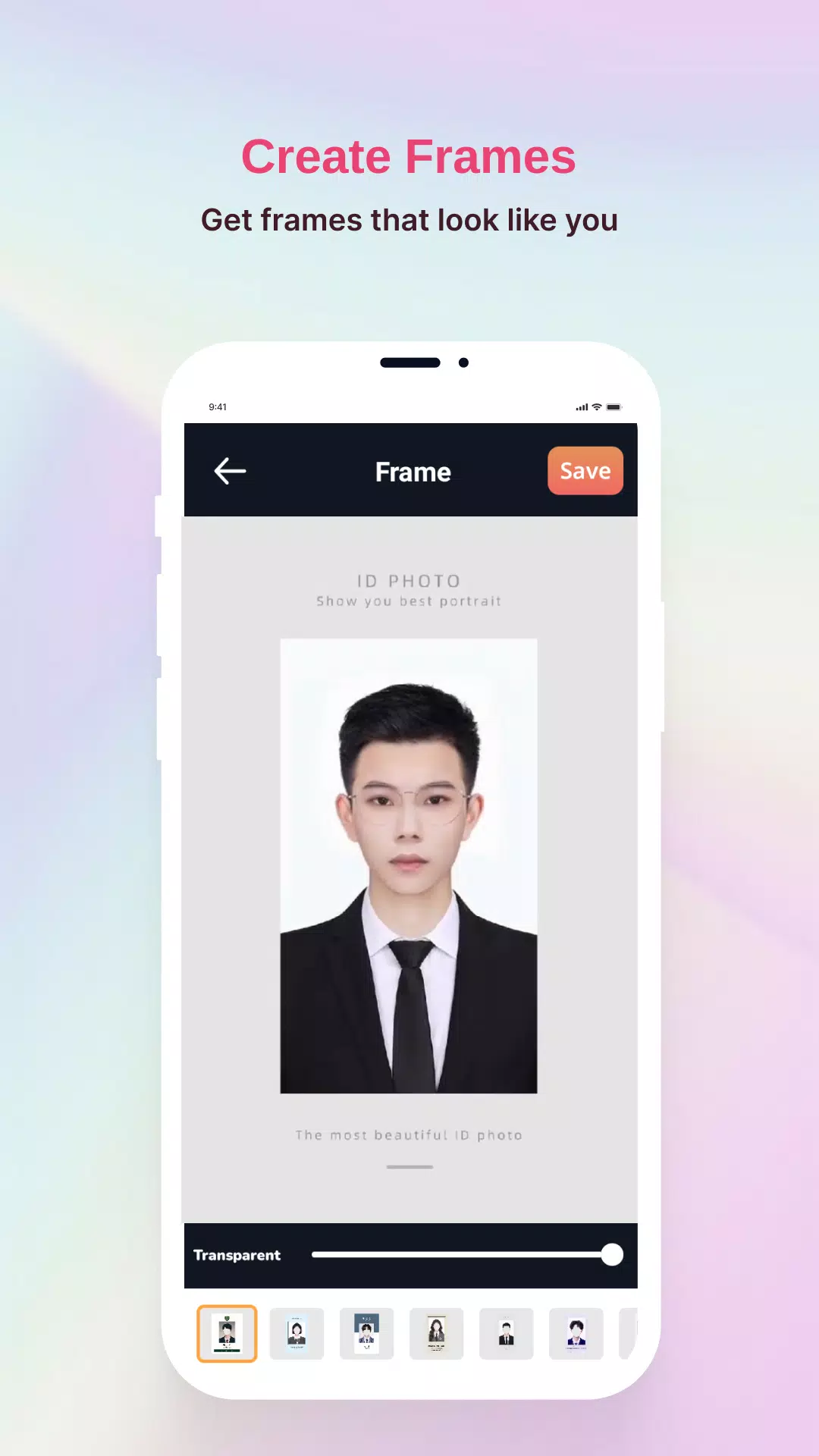 ID Photo Filter for TikTok 螢幕截圖 2