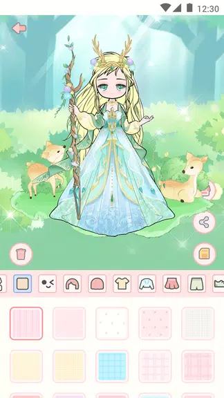 Cute live star:dress up avatar Ảnh chụp màn hình 3