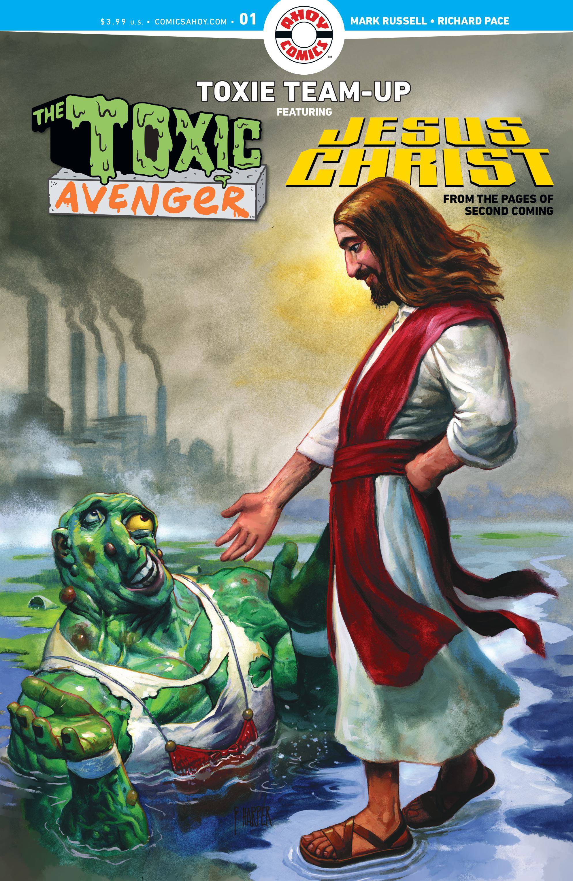 Le Toxic Avenger est de retour, et il s'associe à ... Jésus-Christ?