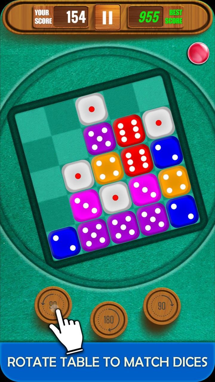 Dice Merge And Blast Puzzle ဖန်သားပြင်ဓာတ်ပုံ 1