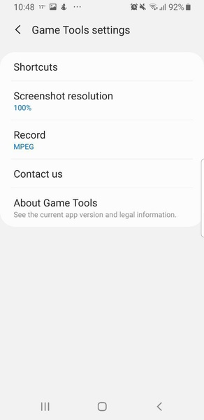 Samsung Game Tools Ảnh chụp màn hình 2