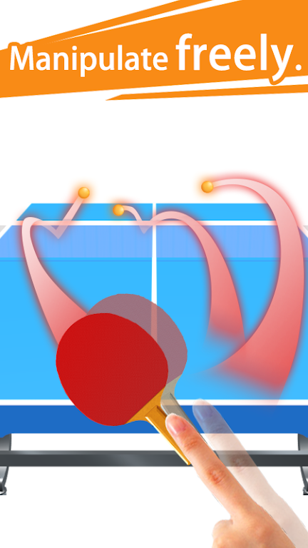 Table Tennis 3D Ping Pong Game スクリーンショット 1