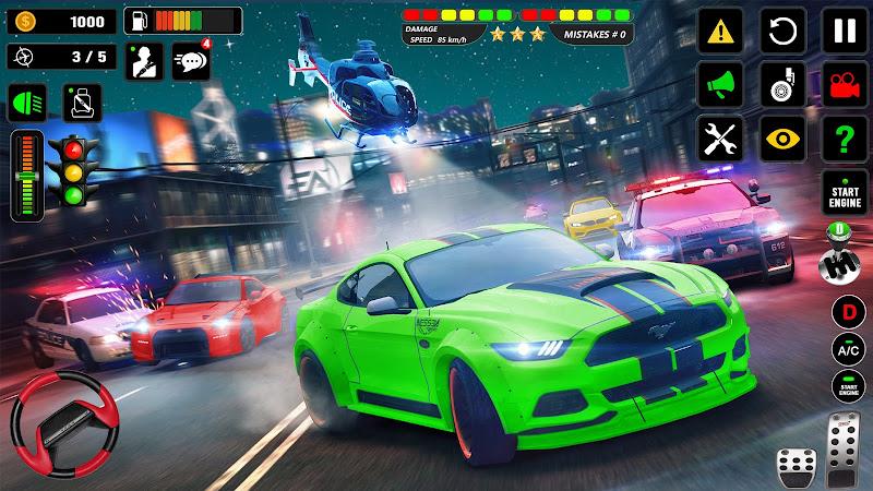 Highway Police Car Chase Games Ảnh chụp màn hình 1