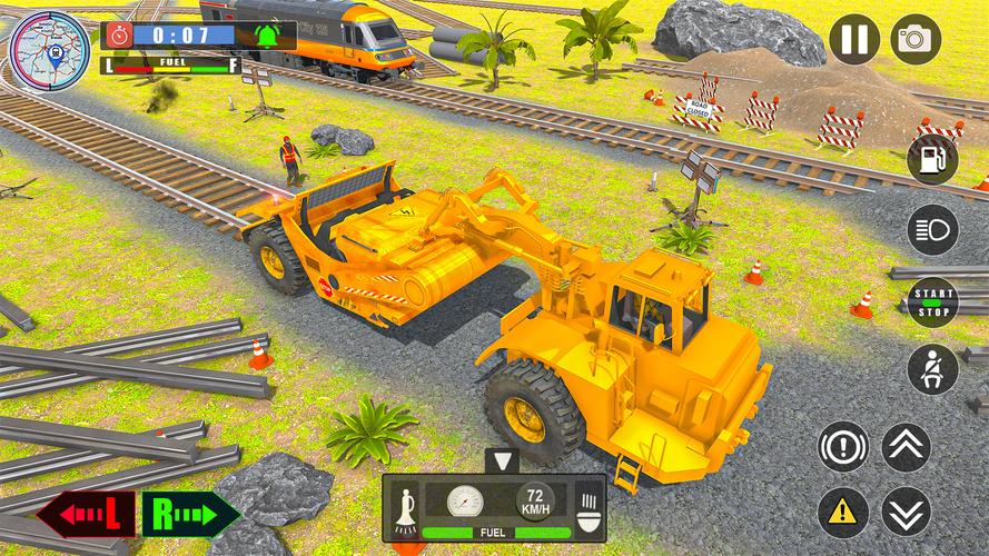 Train Station: JCB Wala Game スクリーンショット 0