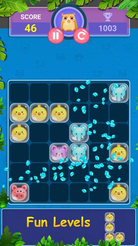 Block Game Puzzle of Pet World Captura de pantalla 1