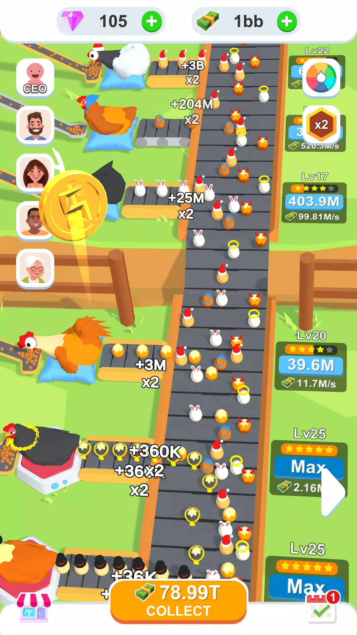 Idle Egg Factory应用截图第2张