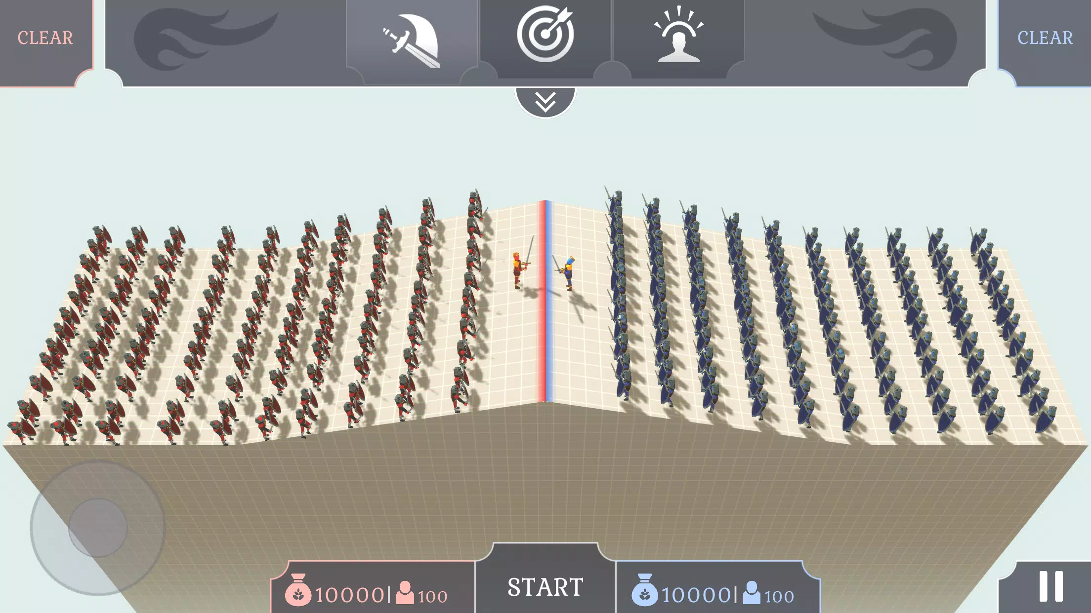 Fun Battle Simulator Tangkapan skrin 3