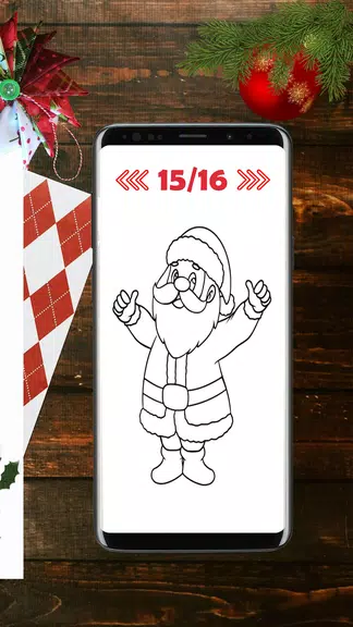 Christmas Drawing App Screenshot 1