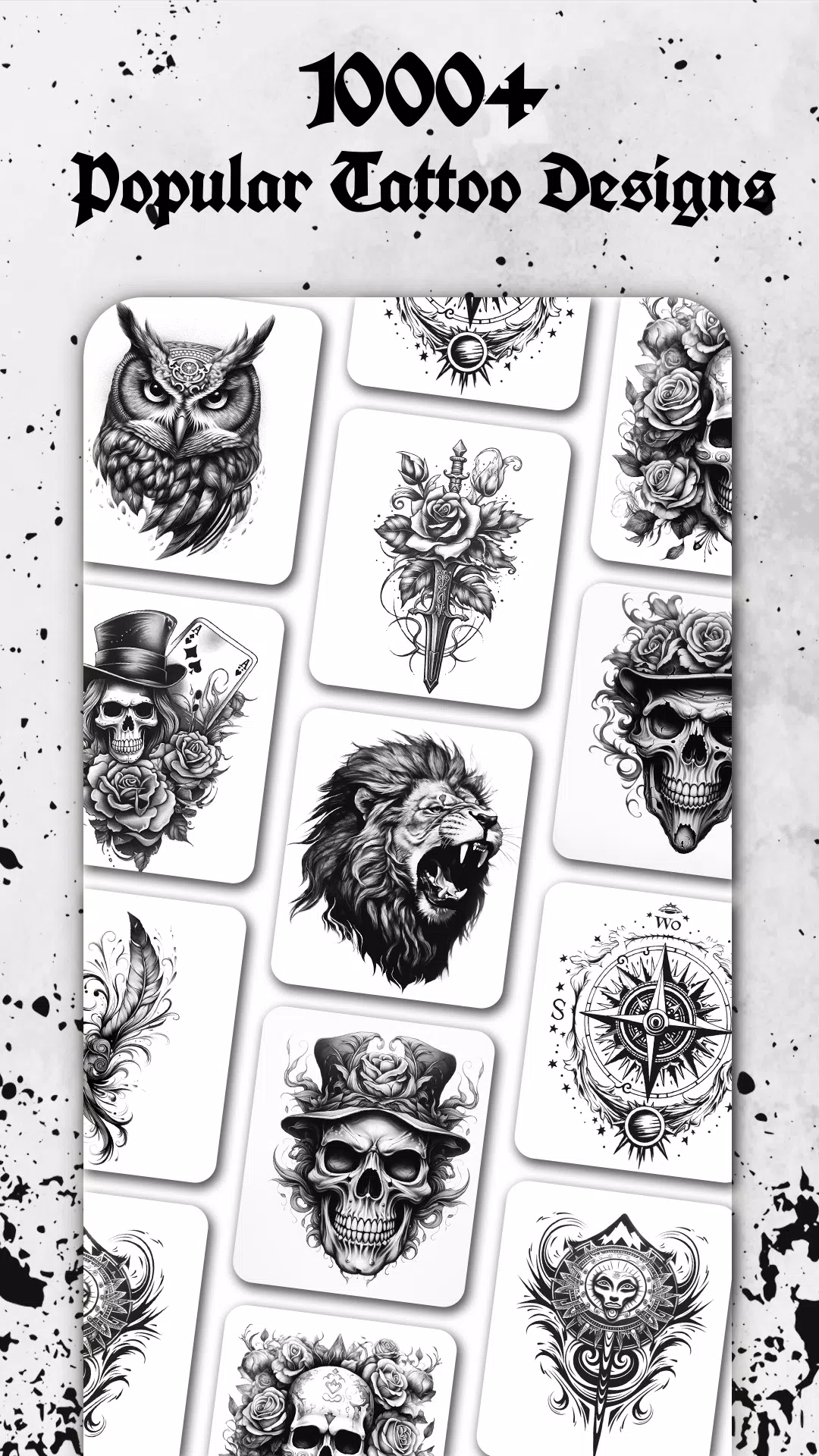 Tattoo Coloring games Captura de pantalla 0