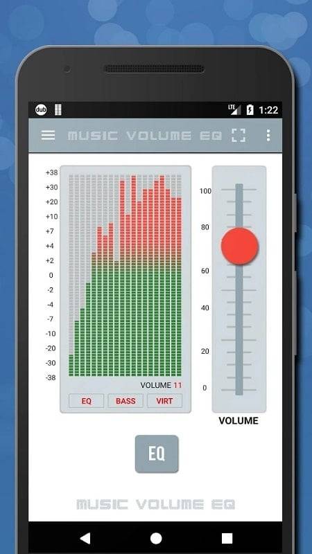 音樂音量均衡器 - 均衡器低音助推器和音量助推器 螢幕截圖 2