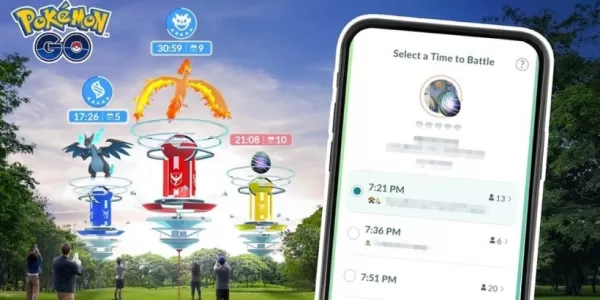 Pokémon Go ajoute un planificateur RSVP pour les raids et événements