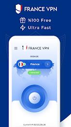 VPN France - Get France IP スクリーンショット 0