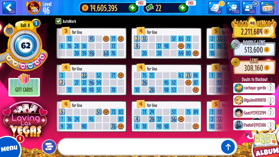 Bingo Lotto Tombola Online Captura de tela 0