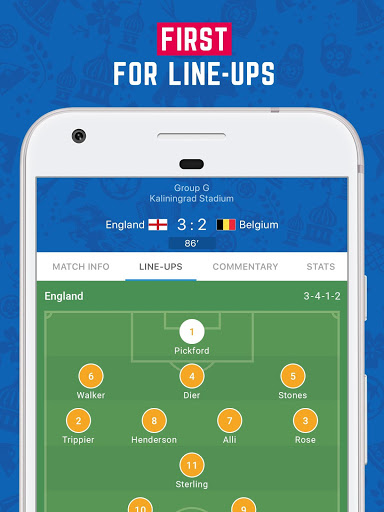 LiveScore: World Football 2018 Ekran Görüntüsü 1
