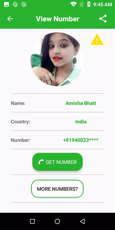 Girls Phone Number for Chat 스크린샷 3