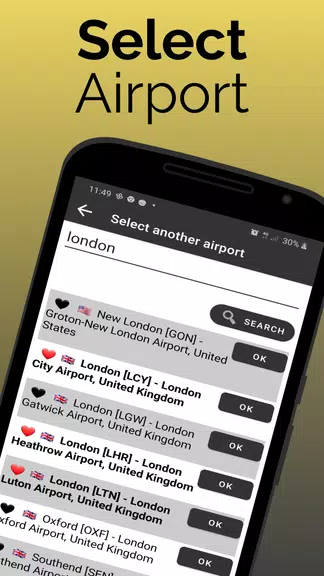 Brussels Airport Flight Info 螢幕截圖 2