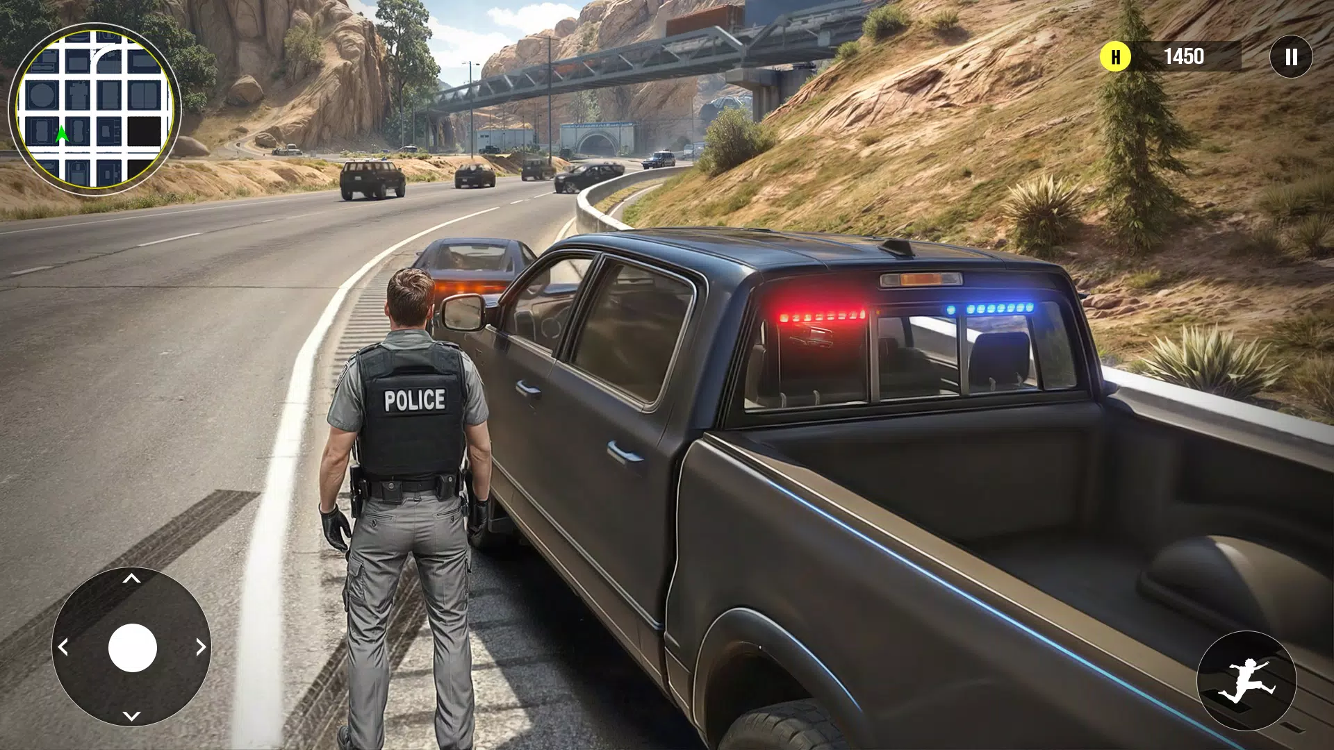 Police Van Crime Sim Games应用截图第3张