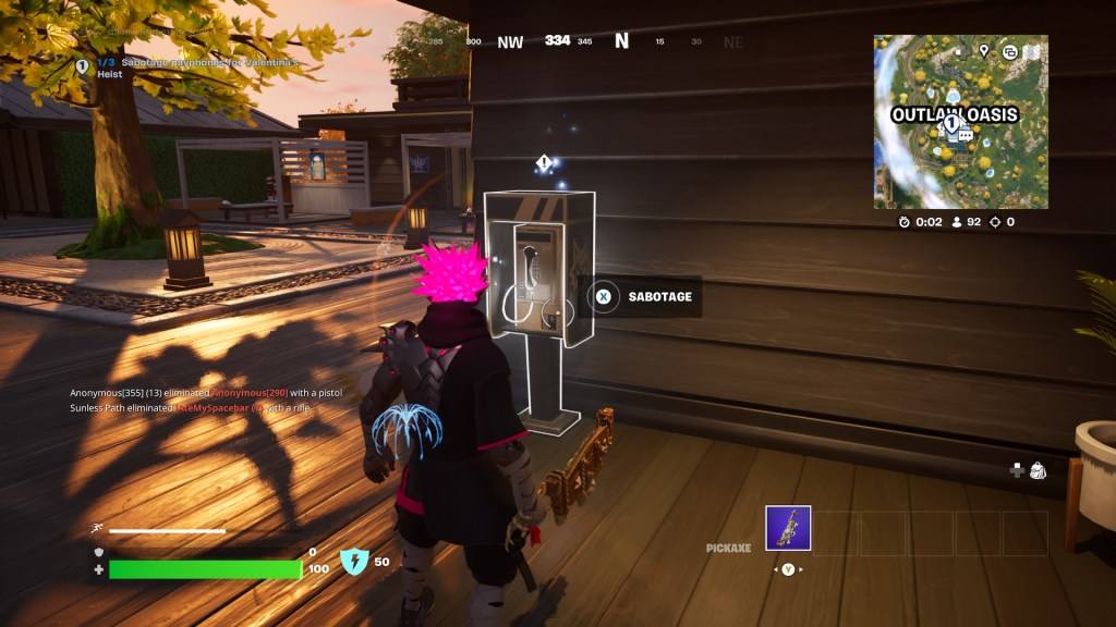 Payphone 1 in Fortnite.