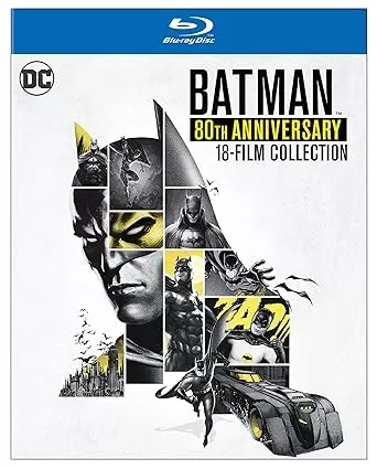 Batman 80th Anniversary Collection Blu-Ray trafia najniższą cenę w 2025 roku