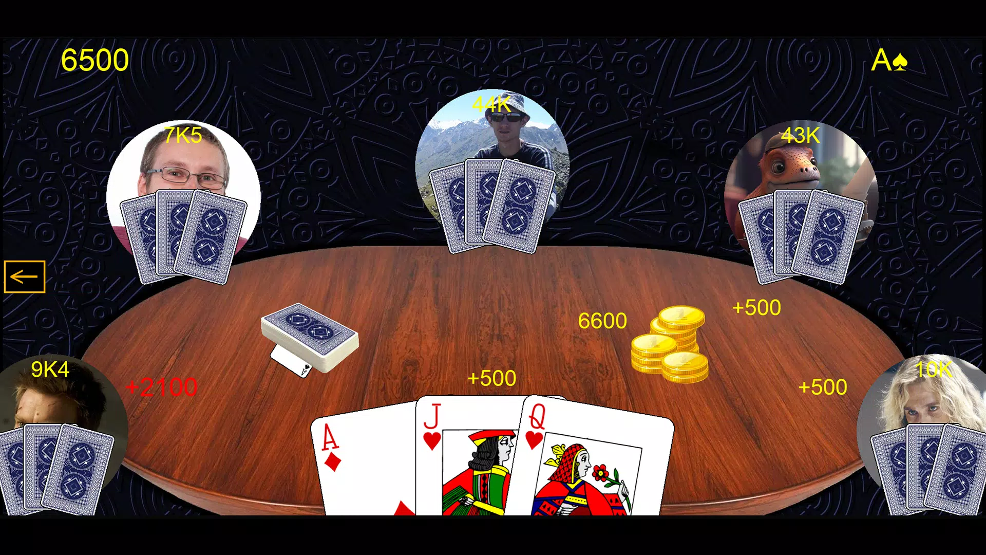 Azi card game Screenshot 3