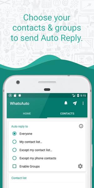Whatauto - Auto Reply 螢幕截圖 1