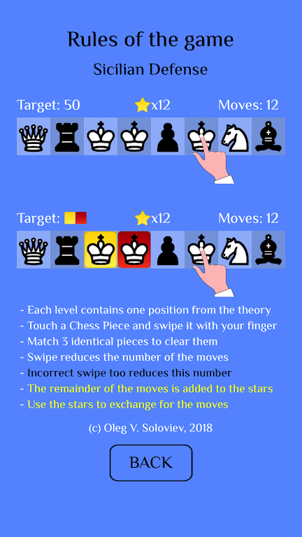 Chess Match-3: Sicilian Zrzut ekranu 2