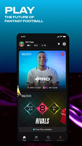 Sorare Fantasy Football ဖန်သားပြင်ဓာတ်ပုံ 1