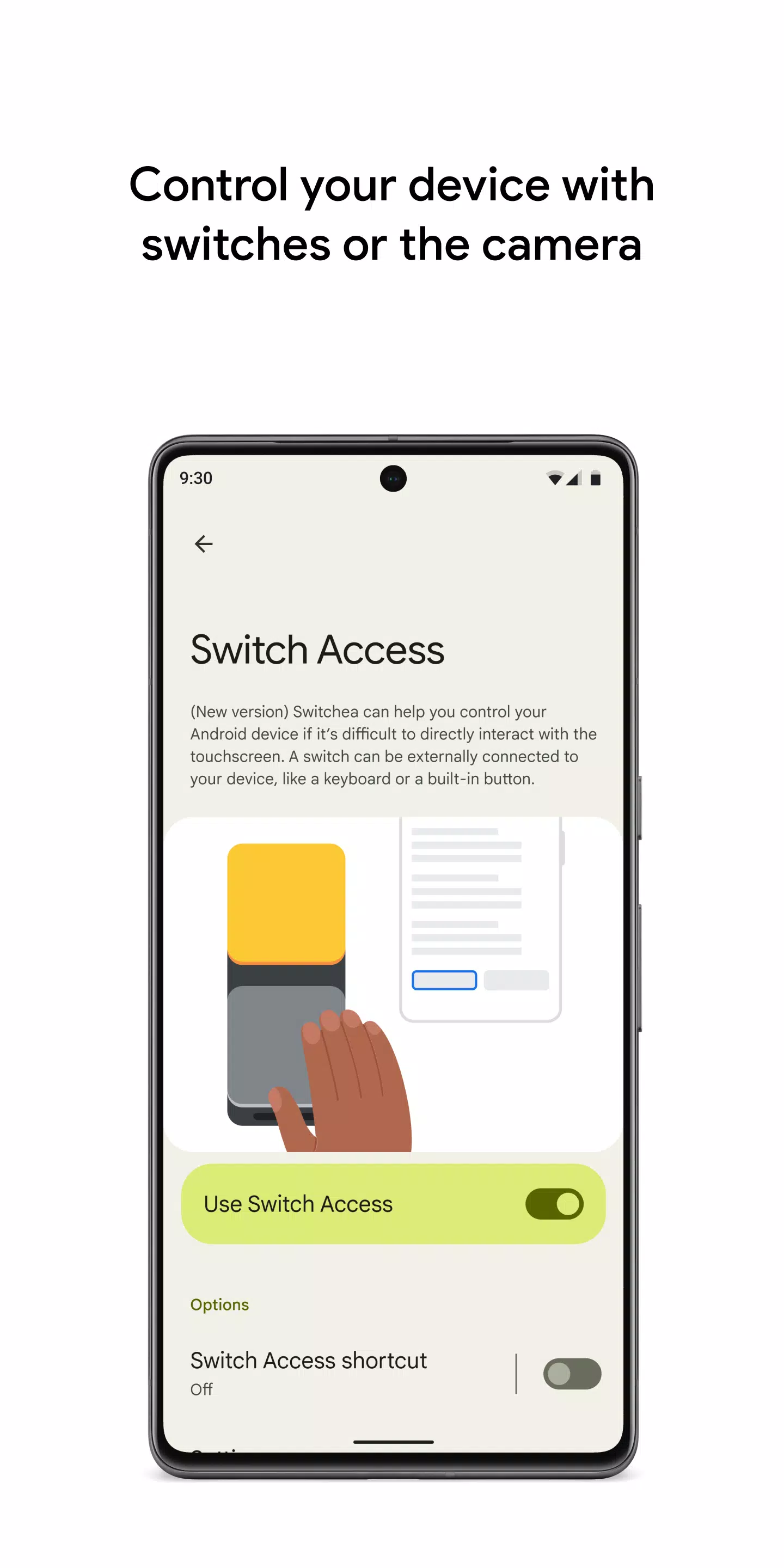 Schermata Switch Access 0