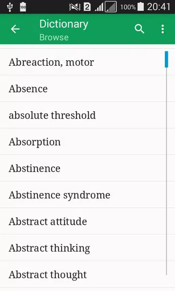 Psychology Dictionary Offline 螢幕截圖 0