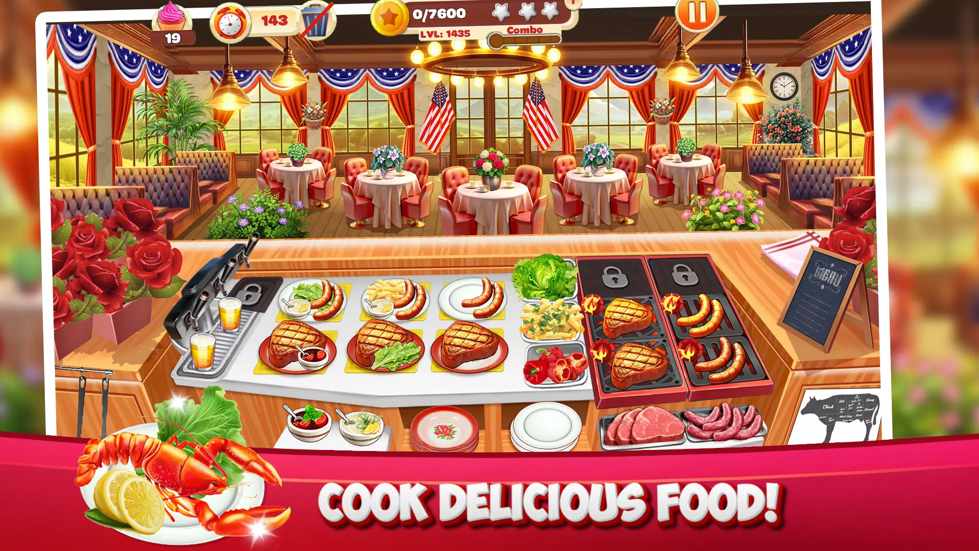 Cooking Mastery: Kitchen games Screenshot 1