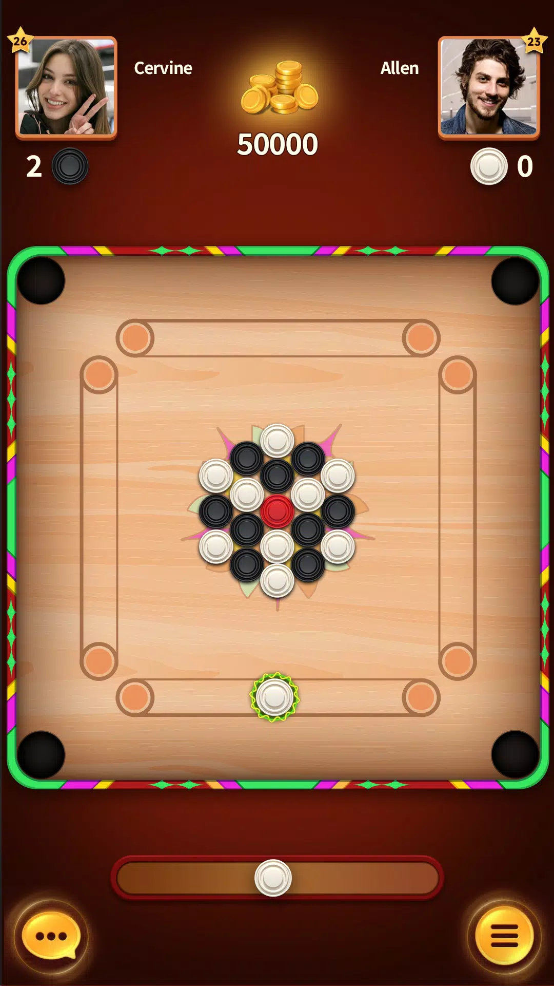 Carrom Master ဖန်သားပြင်ဓာတ်ပုံ 0