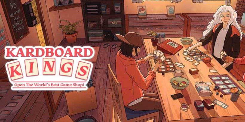 Kardboard Kings membolehkan anda melayani atau merobek pelanggan di kedai kad anda sendiri, sekarang di peti besi permainan Crunchyroll