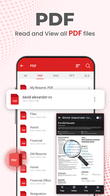 All Document Reader PDF Reader应用截图第1张