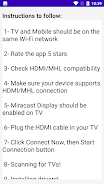 HDMI connector screen cast tv 스크린샷 3