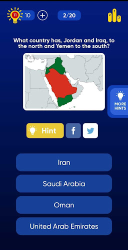 Geo Quiz: World Geography, Map Ảnh chụp màn hình 3