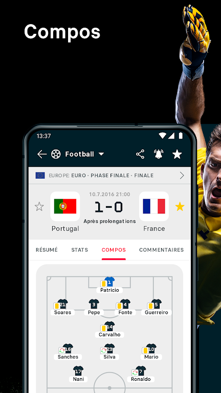 Flashscore - flash résultats Schermafbeelding 2