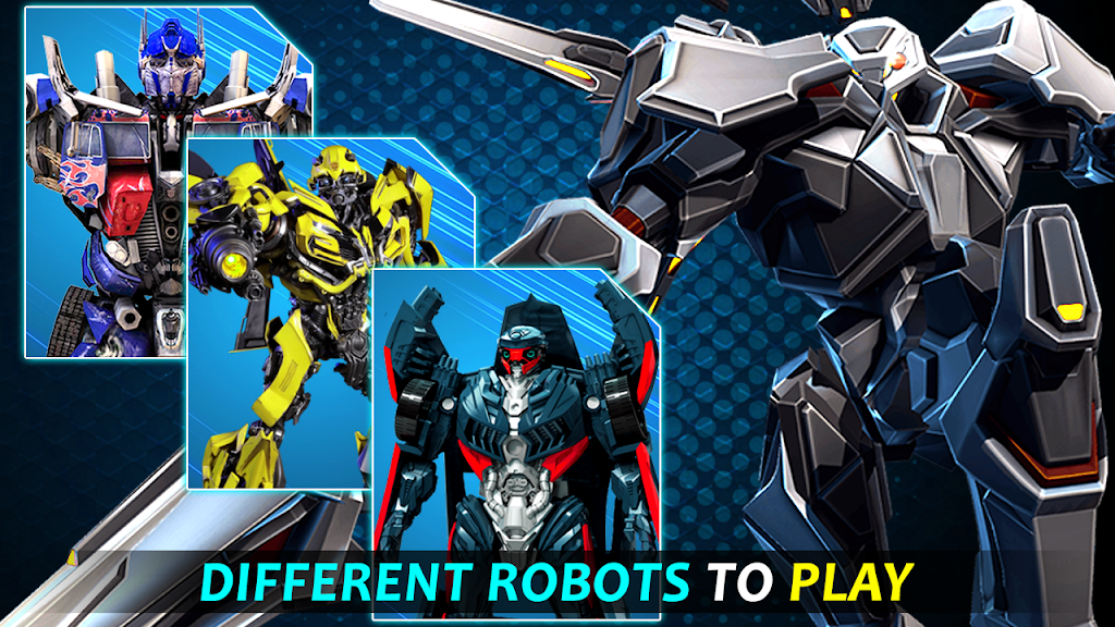 Futuristic Robot City Fighting 3D Game Schermafbeelding 2