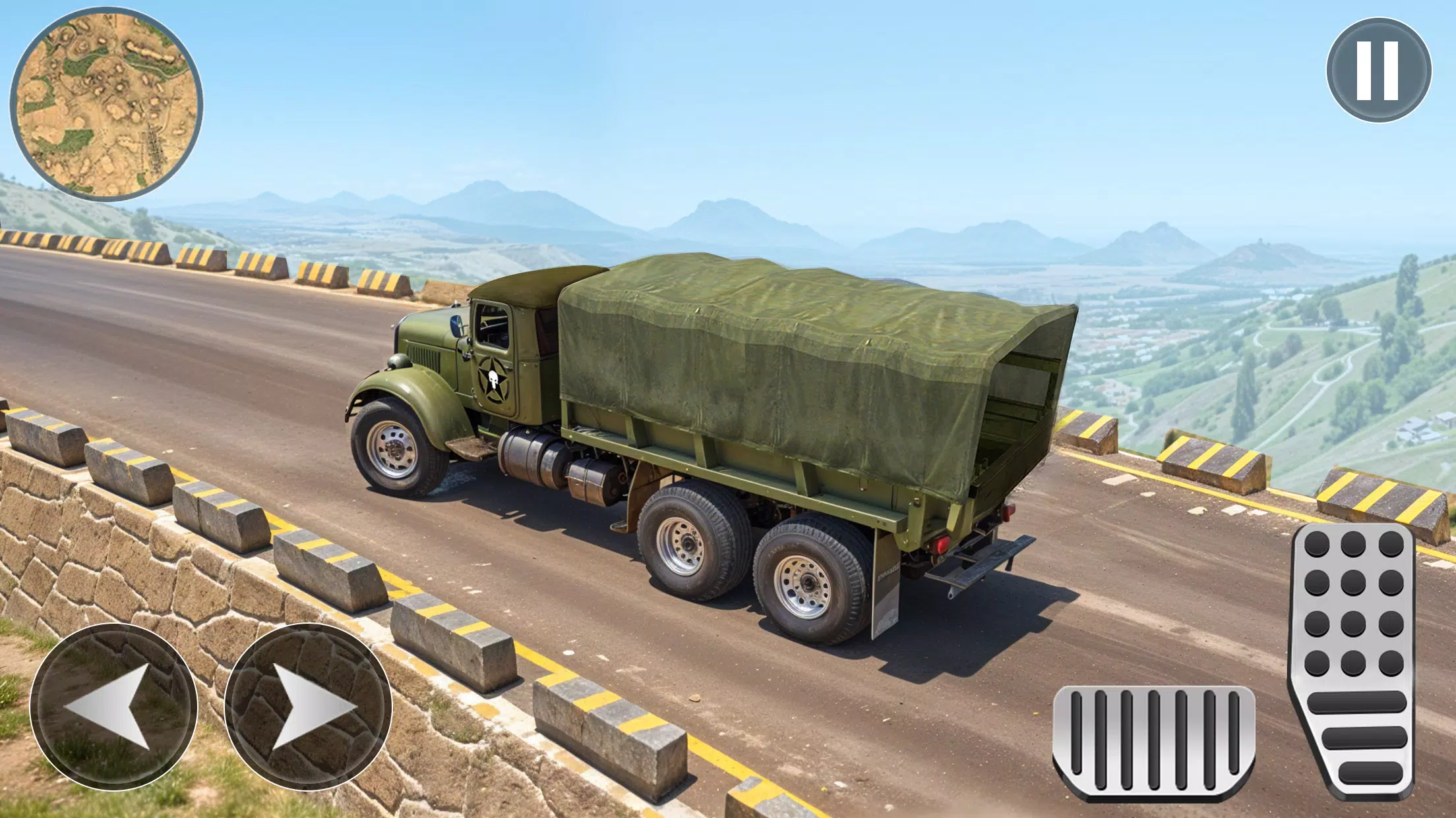 Army Cargo Truck Driving Games Screenshot 2