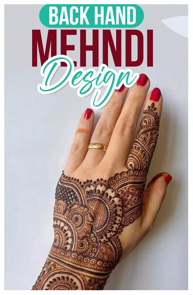 Mehndi Designs Captura de pantalla 0