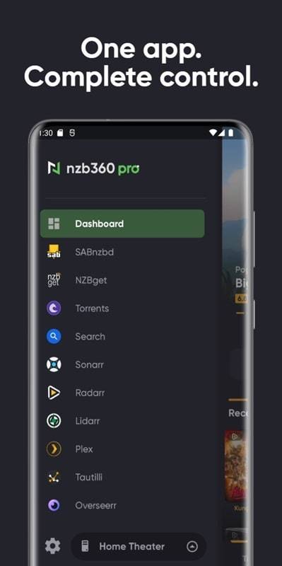 nzb360 - Sonarr / Radarr / SAB Скриншот 2