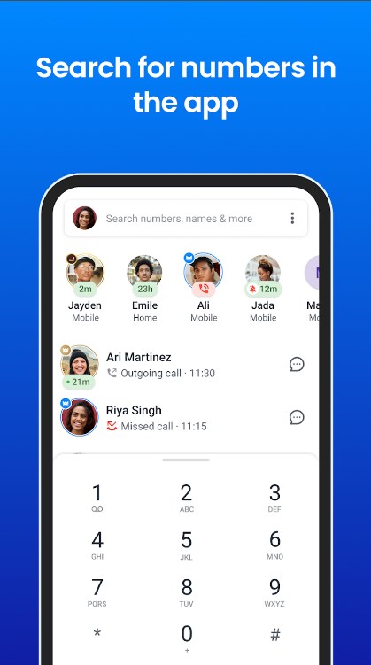 Truecaller: Bloque les spams Screenshot 1